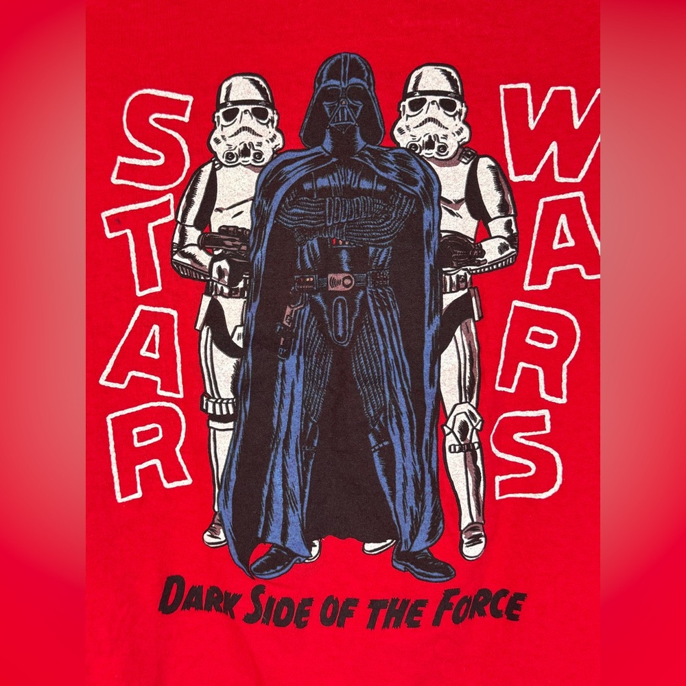 Star Wars Dark Side of the Force Graphic T-Shirt- Size Medium - Picture 3 of 5